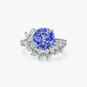 Ring in Platinum with Tanzanite
